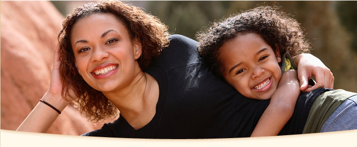 mother and daughter