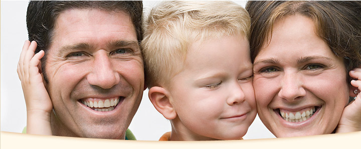 child with parents